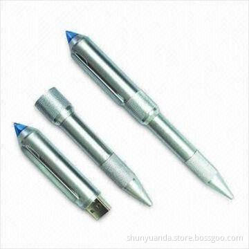 Pen USB Flash Drive with 512MB to 64GB, Supports Plug-and-Play Function, Data Protection/Encryption